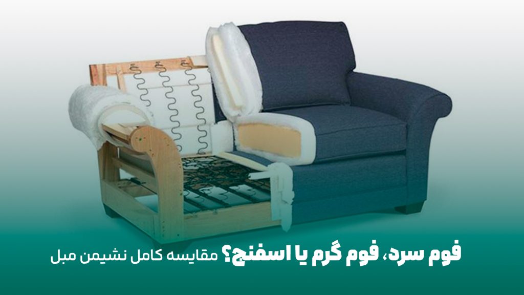مقایسه کامل نشیمن مبل